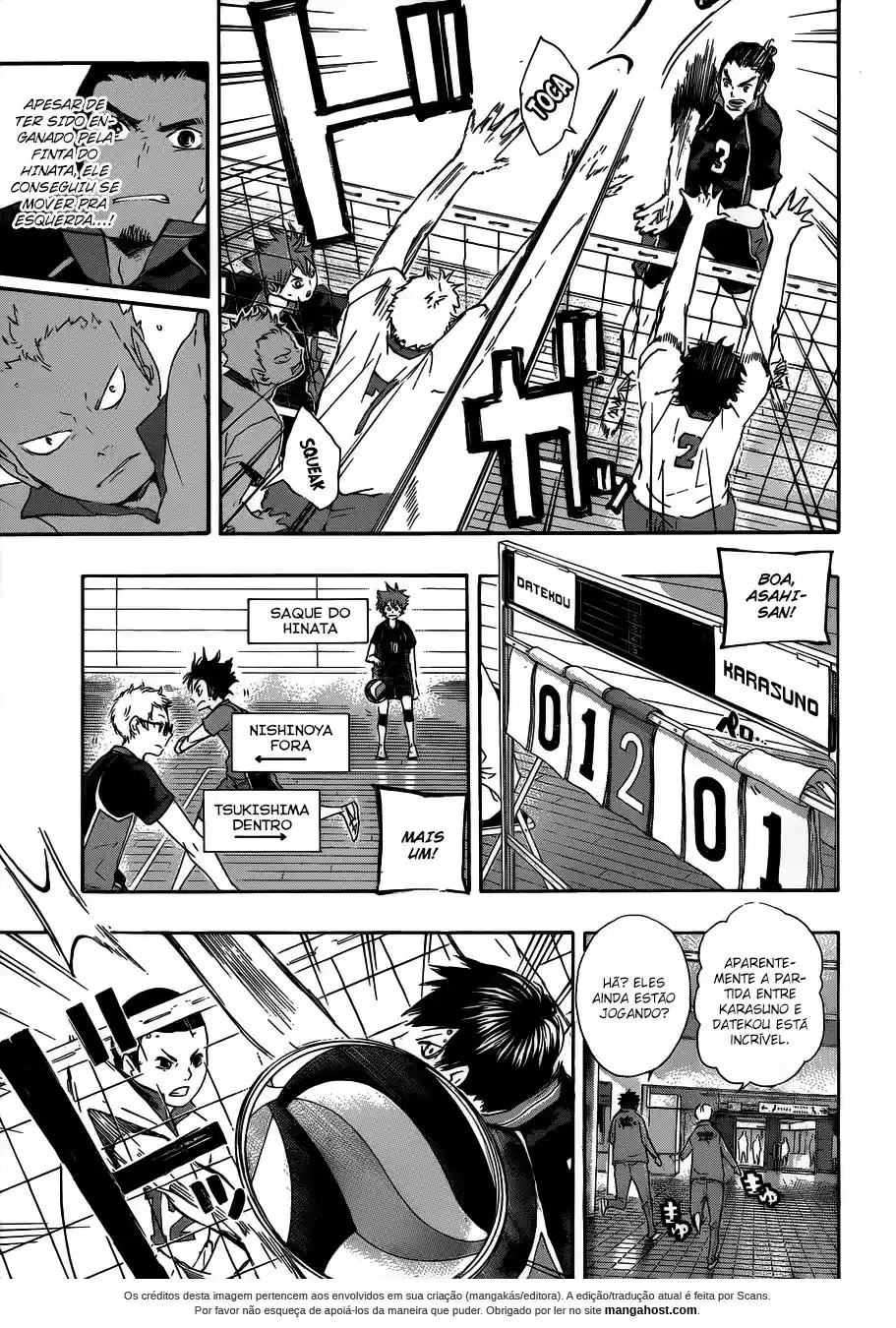 Read Haikyuu!! Português Manga Online