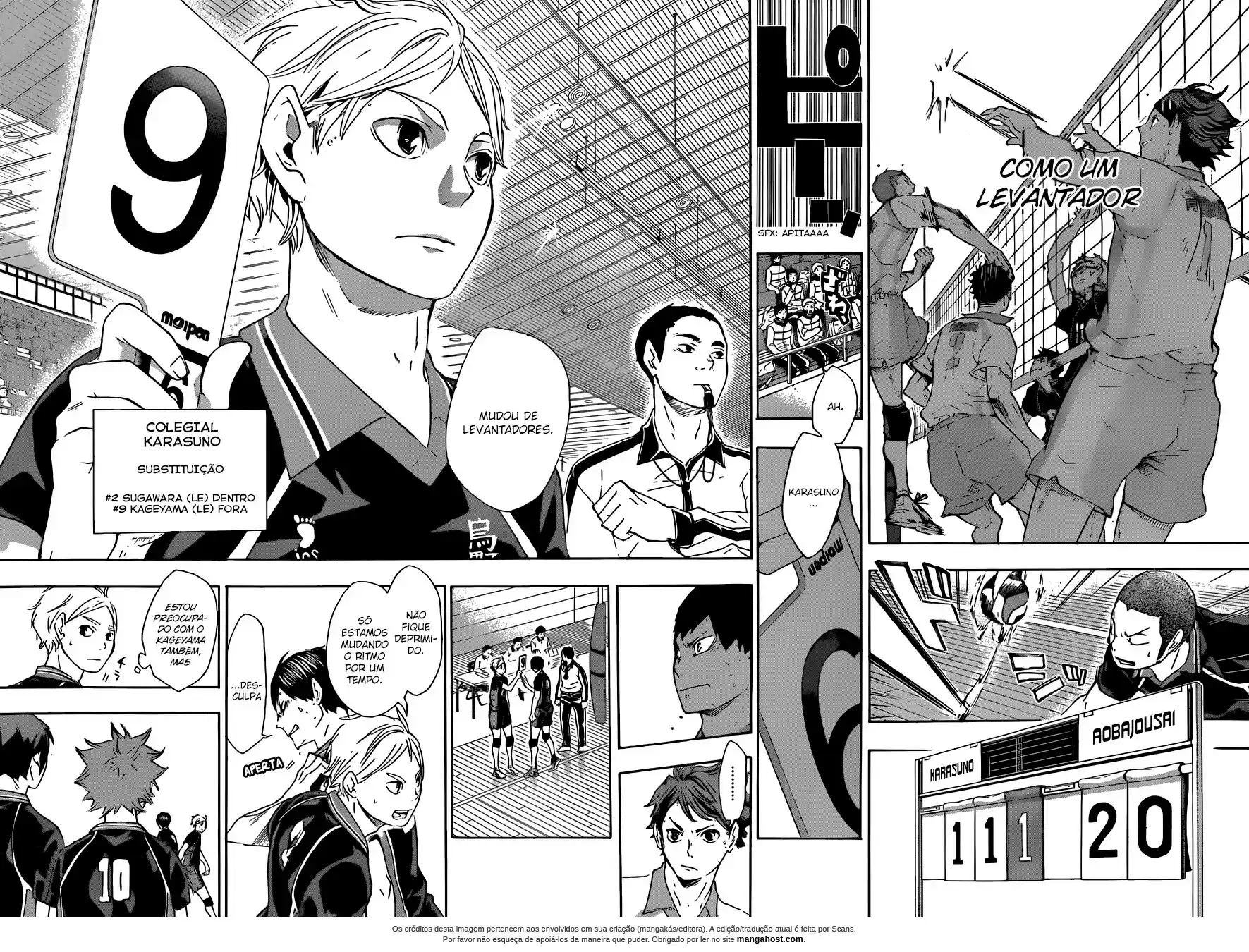 Read Haikyuu!! Português Manga Online