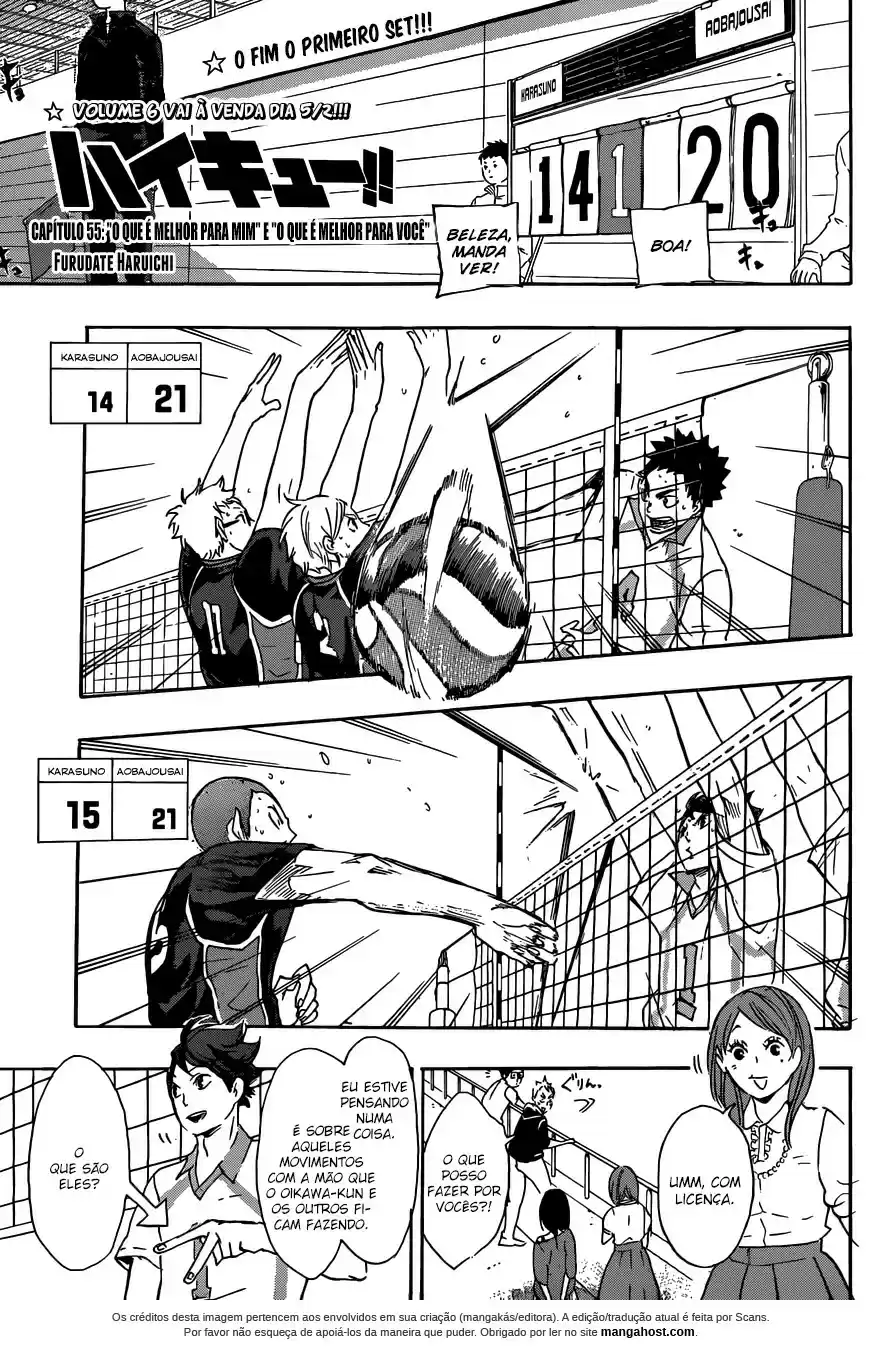 Read Haikyuu!! Português Manga Online