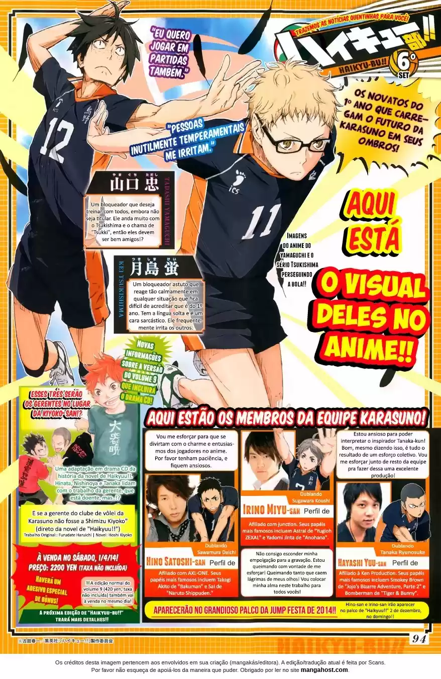 Read Haikyuu!! Português Manga Online