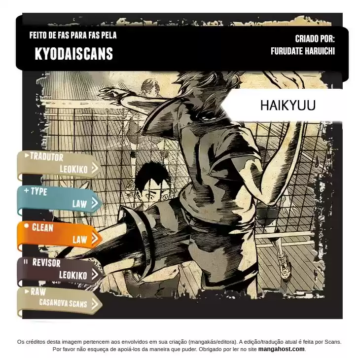 Read Haikyuu!! Português Manga Online