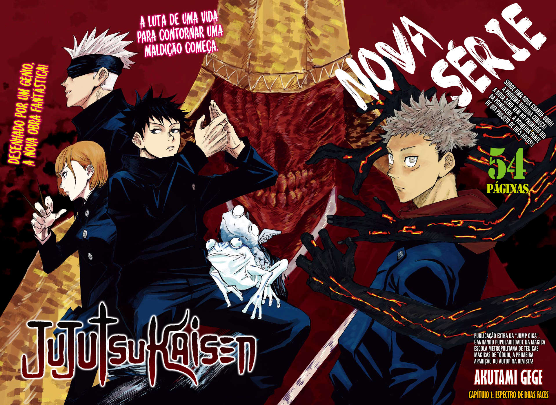 Read Jujutsu Kaisen Português Manga Online