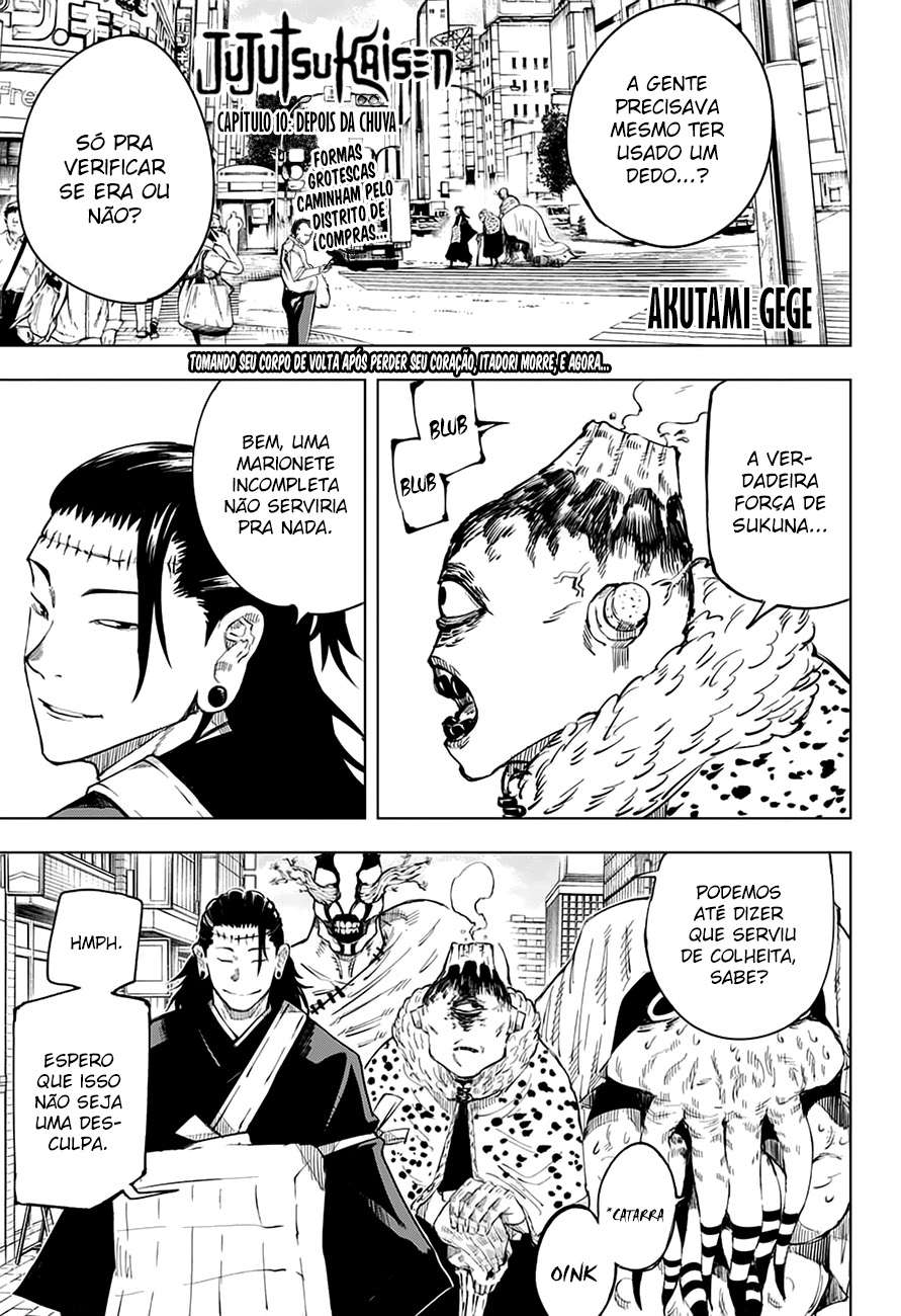 Read Jujutsu Kaisen Português Manga Online