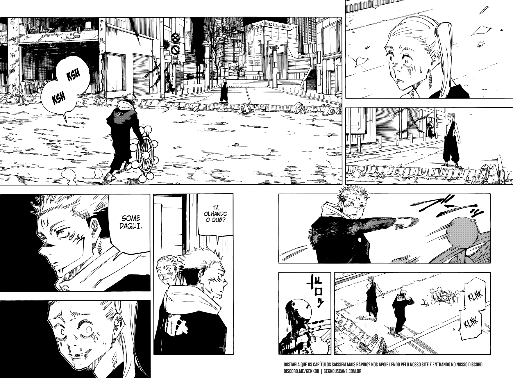 Read Jujutsu Kaisen Português Manga Online