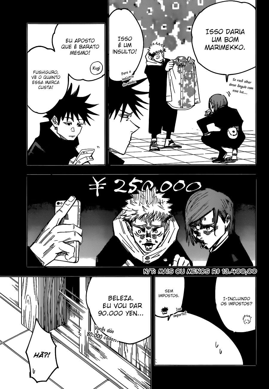 Read Jujutsu Kaisen Português Manga Online
