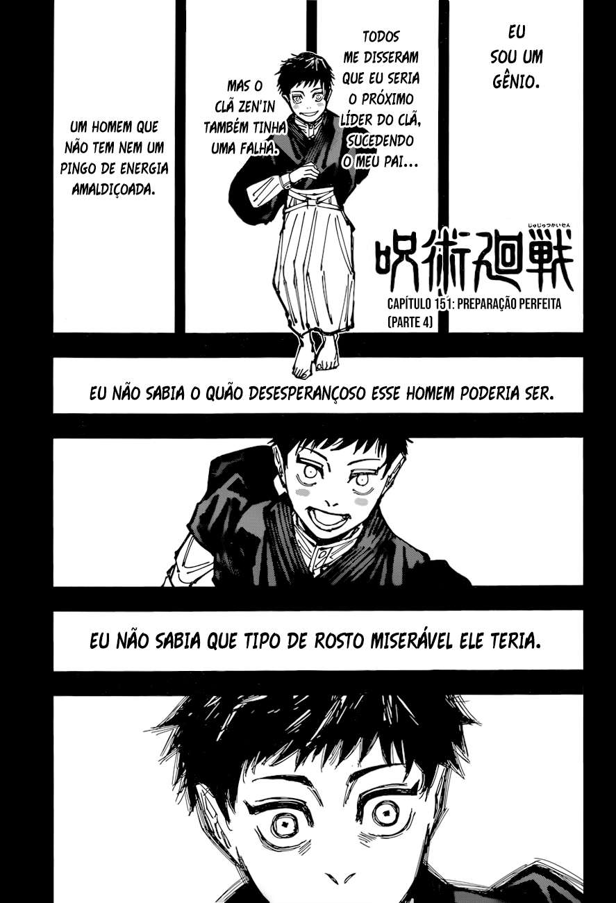 Read Jujutsu Kaisen Português Manga Online