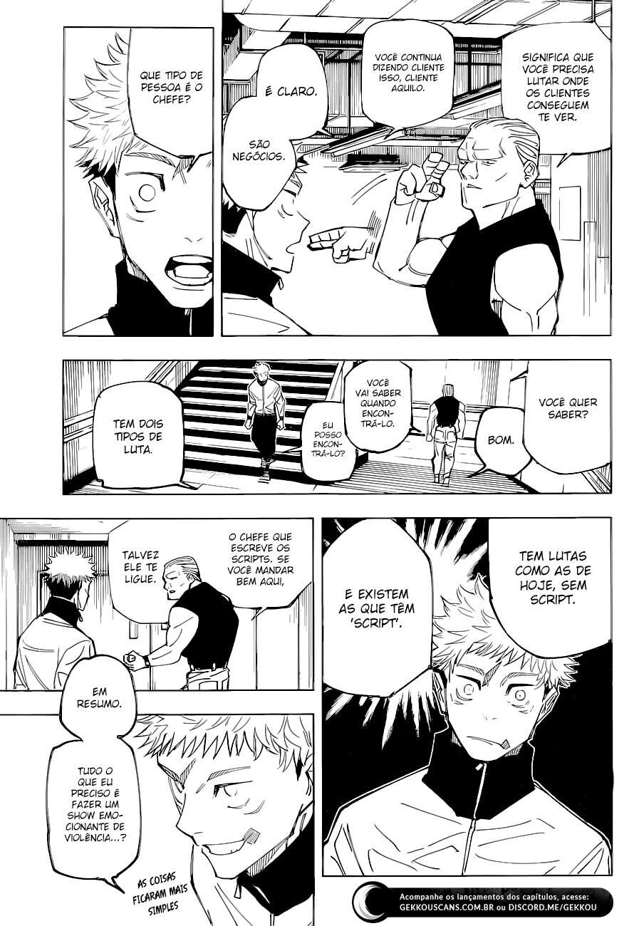 Read Jujutsu Kaisen Português Manga Online