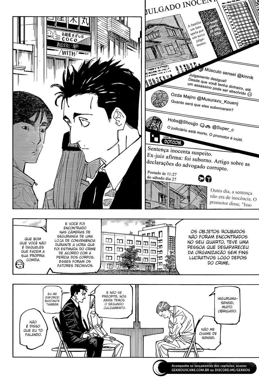 Read Jujutsu Kaisen Português Manga Online