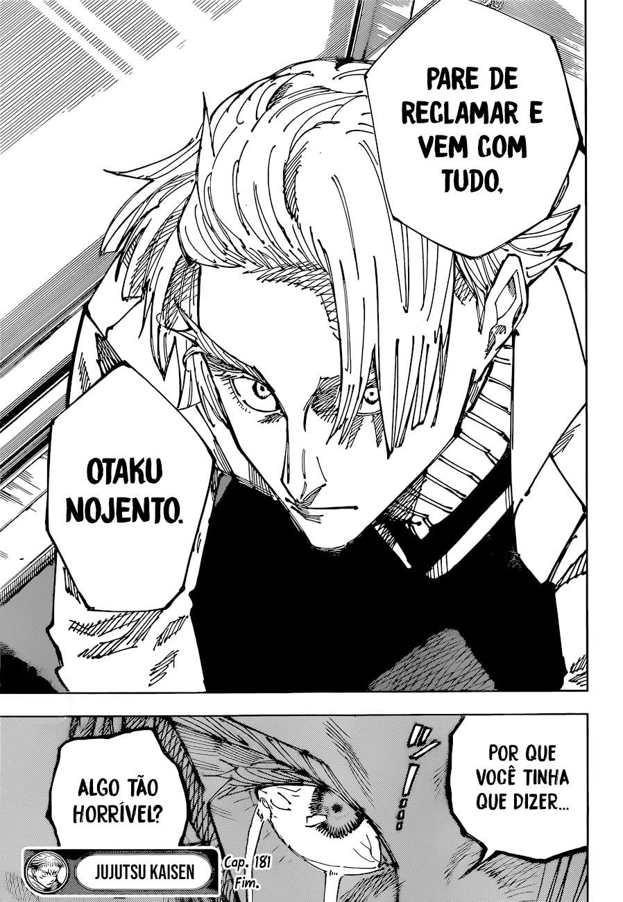 Read Jujutsu Kaisen Português Manga Online