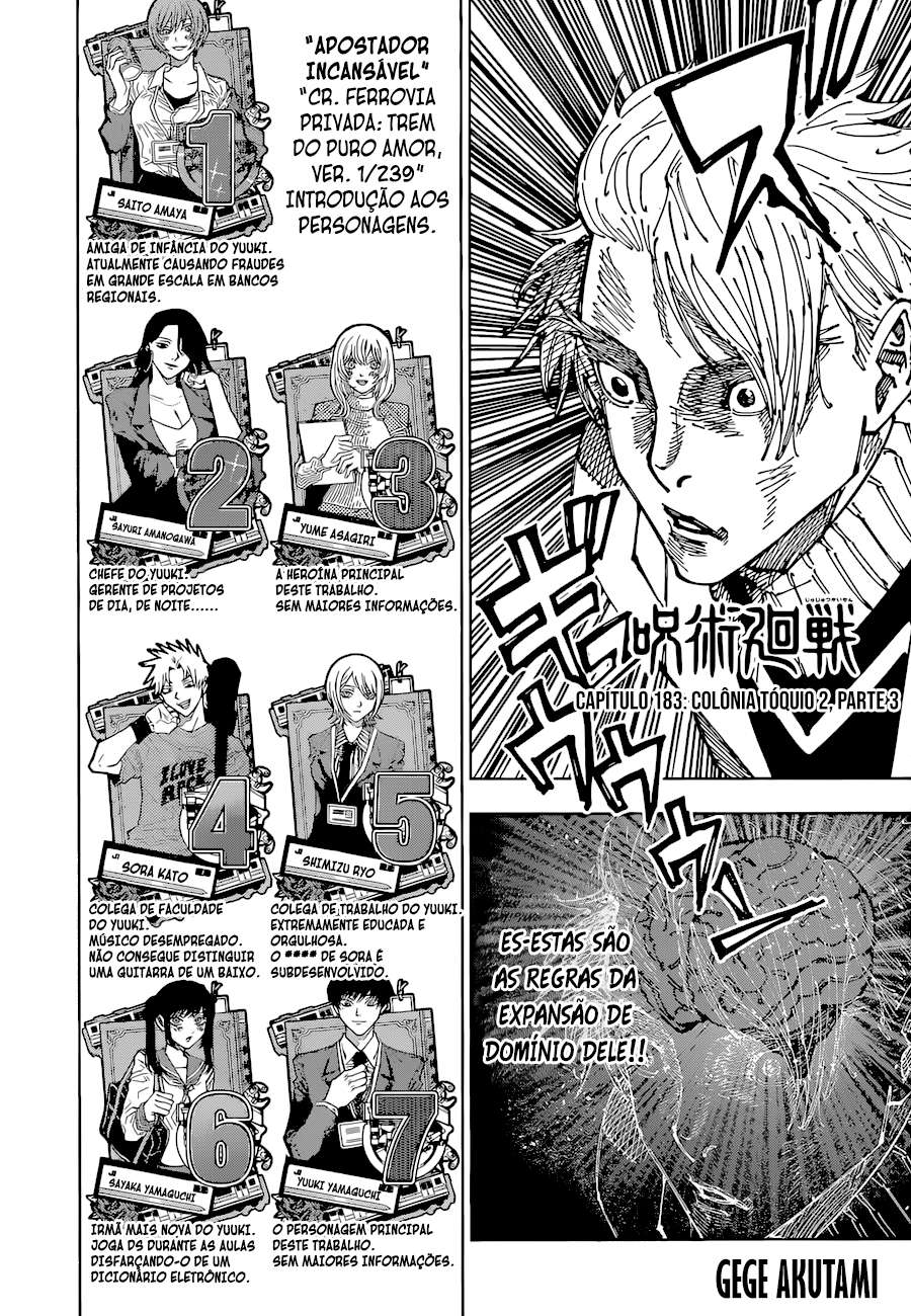 Read Jujutsu Kaisen Português Manga Online