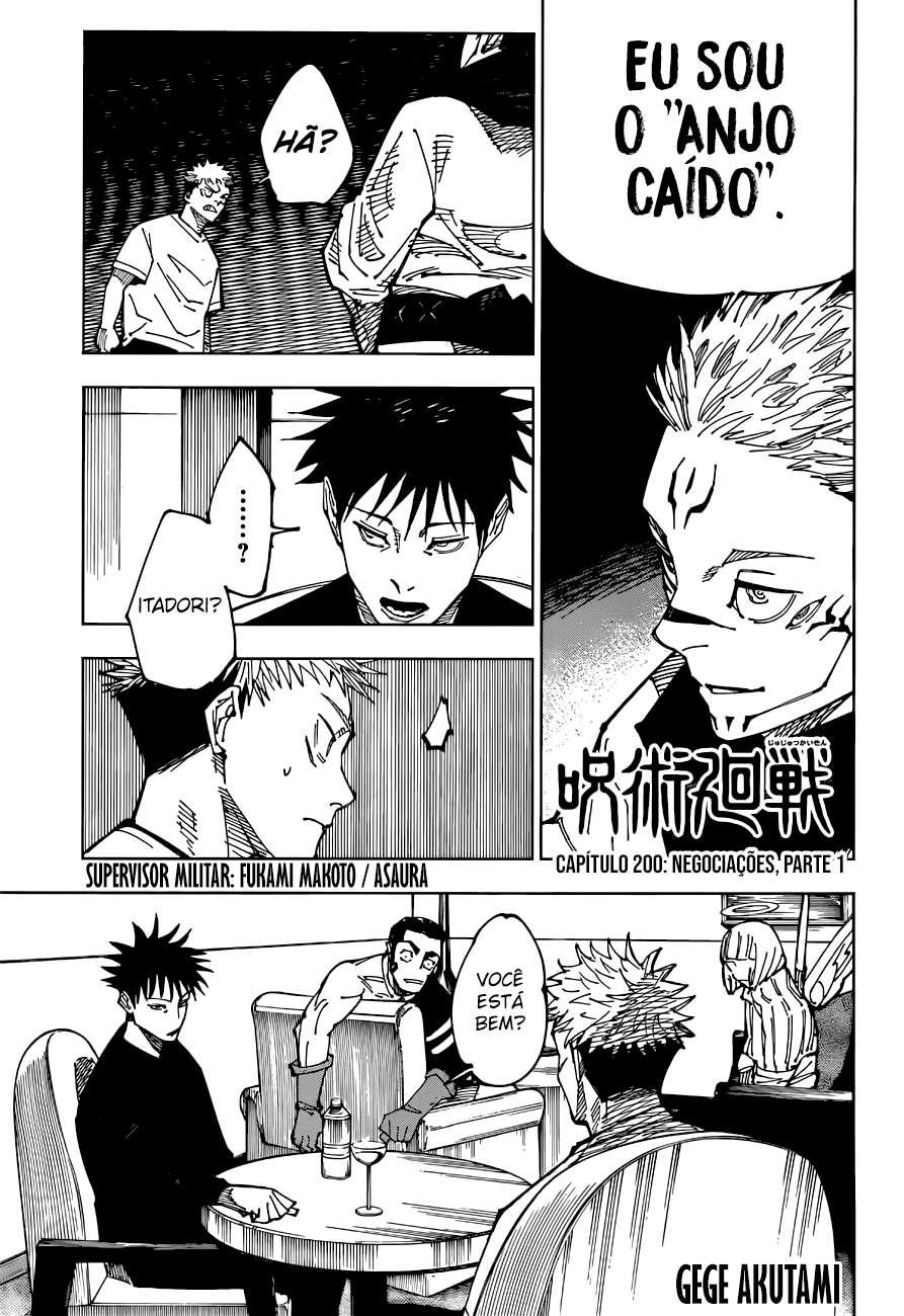 Read Jujutsu Kaisen Português Manga Online