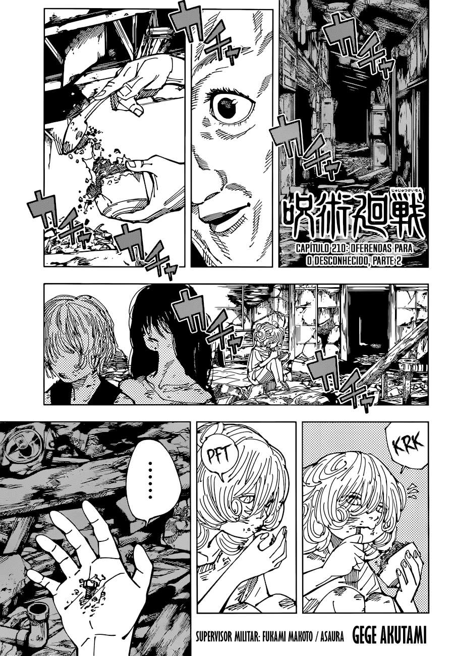 Read Jujutsu Kaisen Português Manga Online