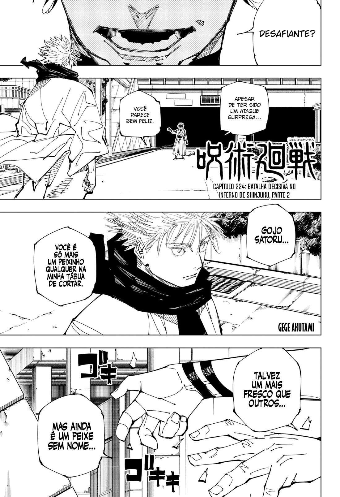 Read Jujutsu Kaisen Português Manga Online