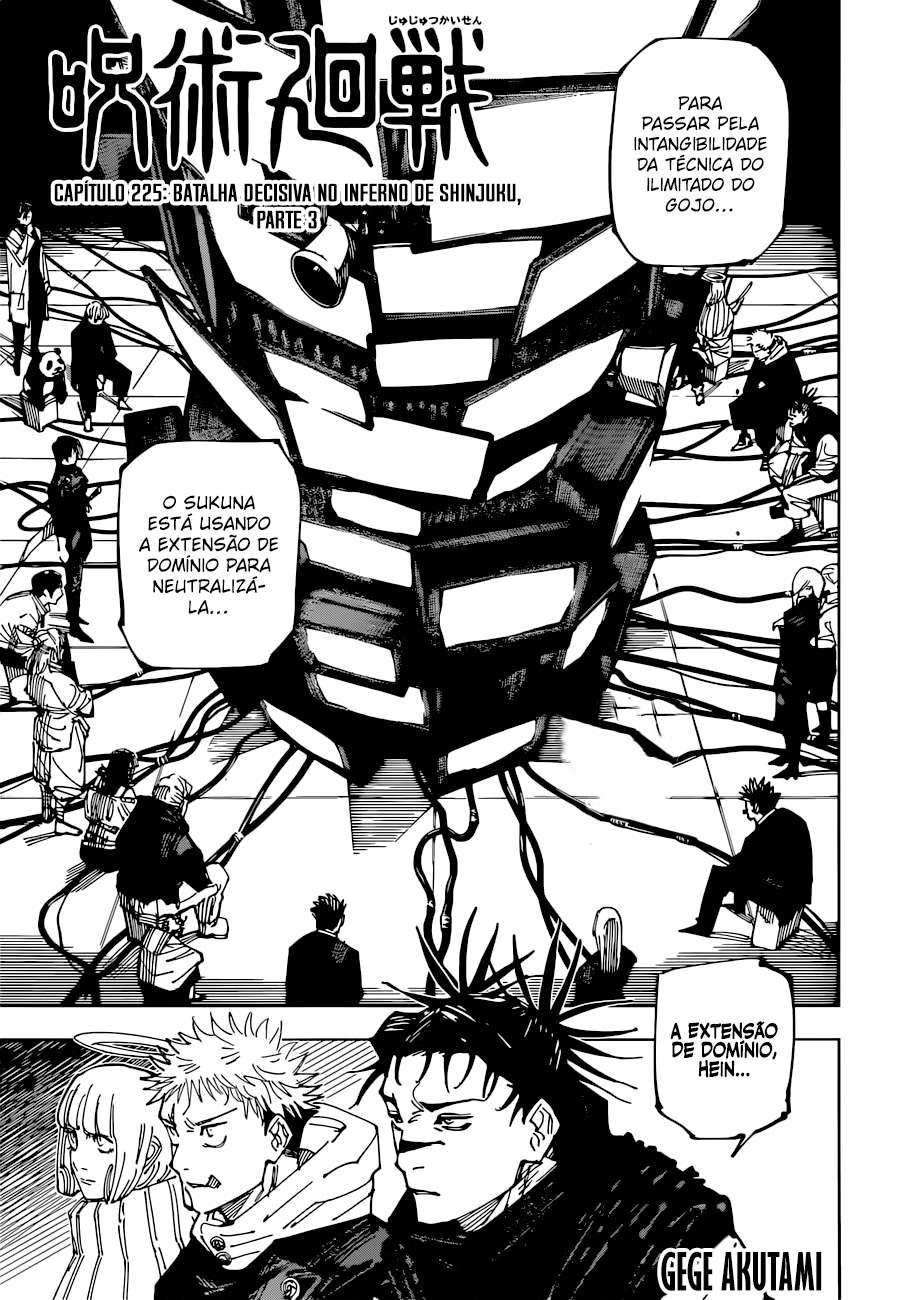 Read Jujutsu Kaisen Português Manga Online