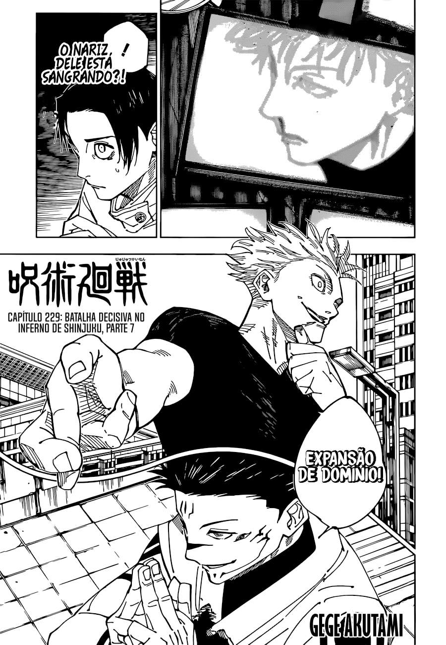 Read Jujutsu Kaisen Português Manga Online