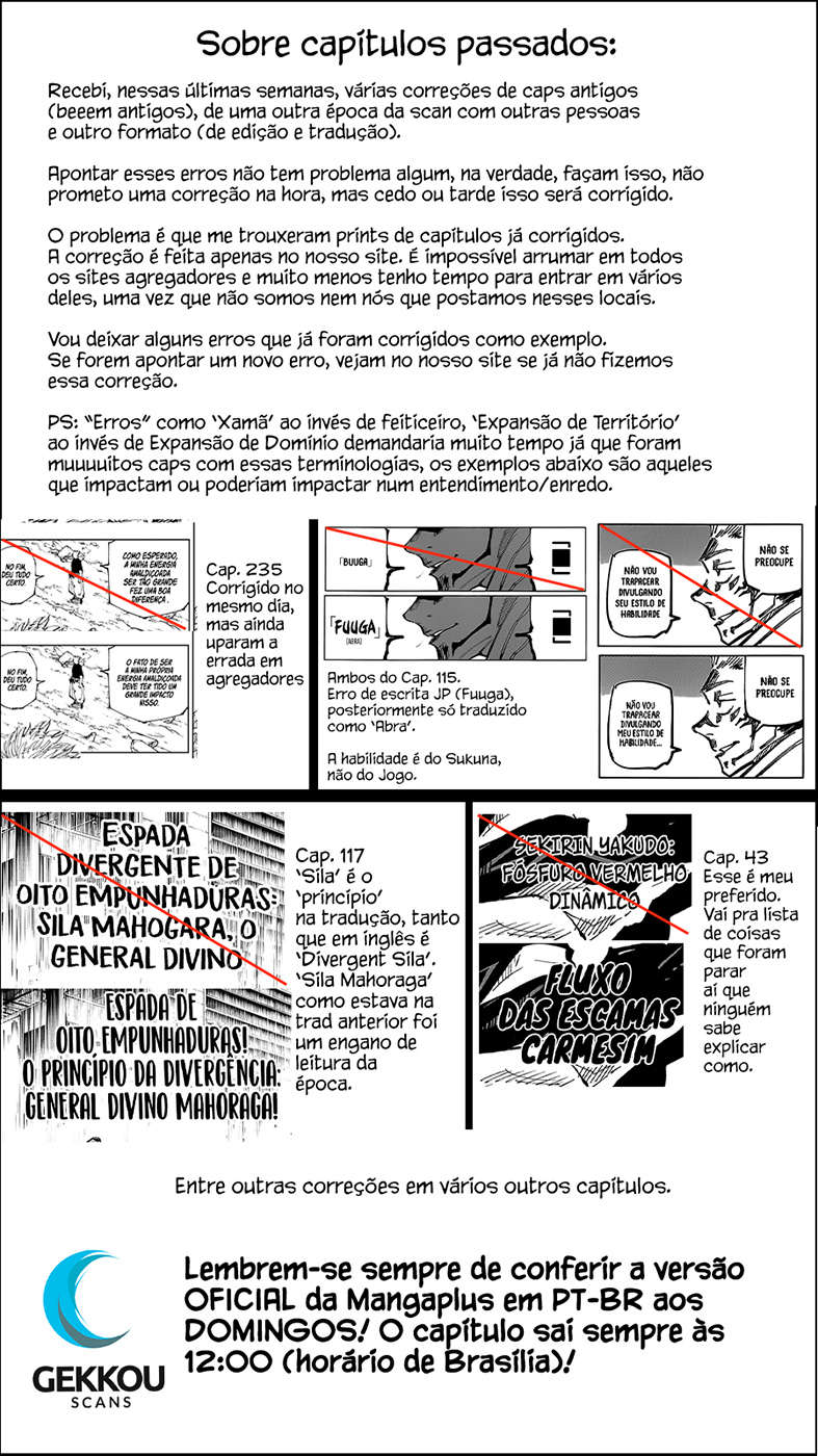 Read Jujutsu Kaisen Português Manga Online