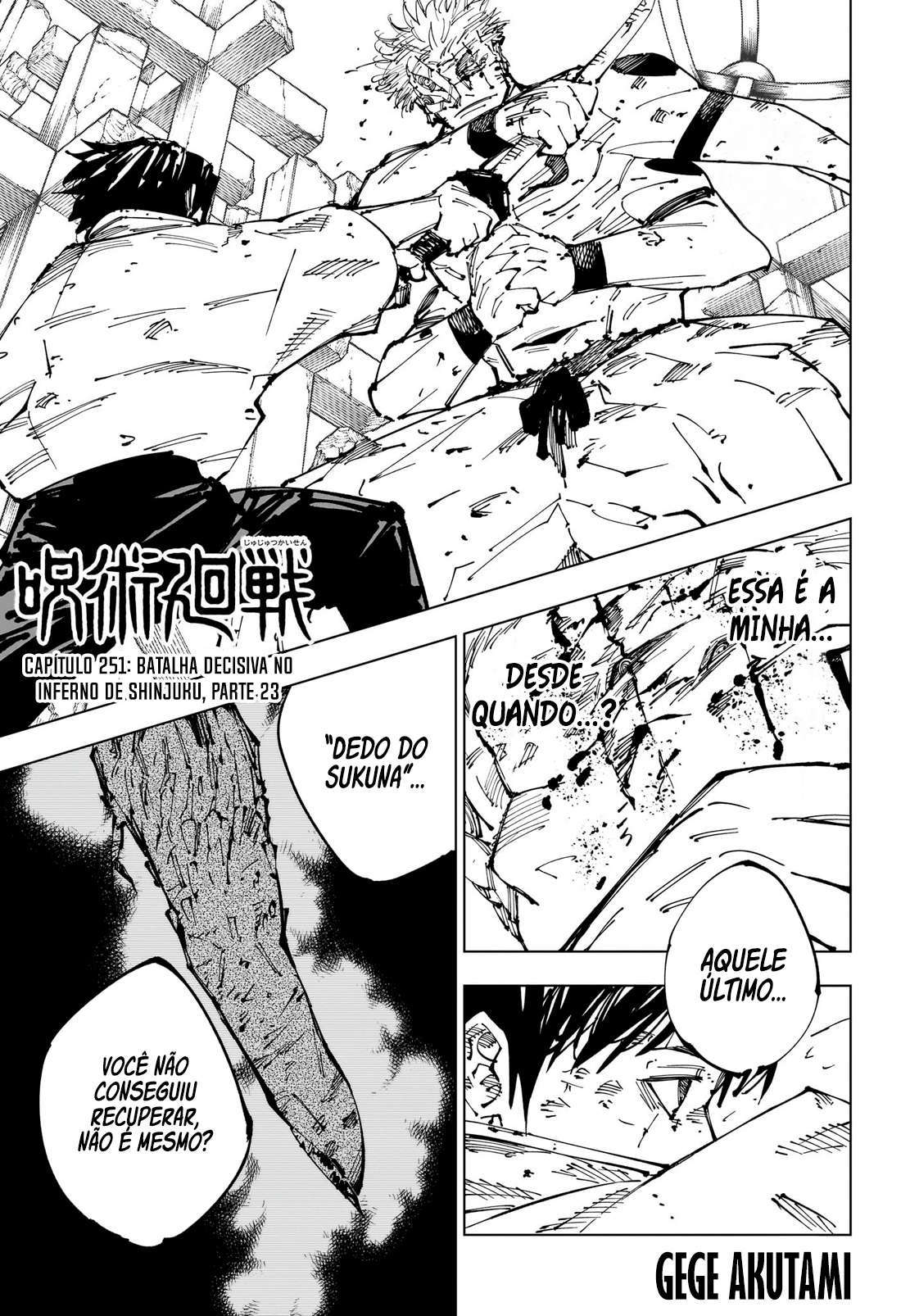 Read Jujutsu Kaisen Português Manga Online