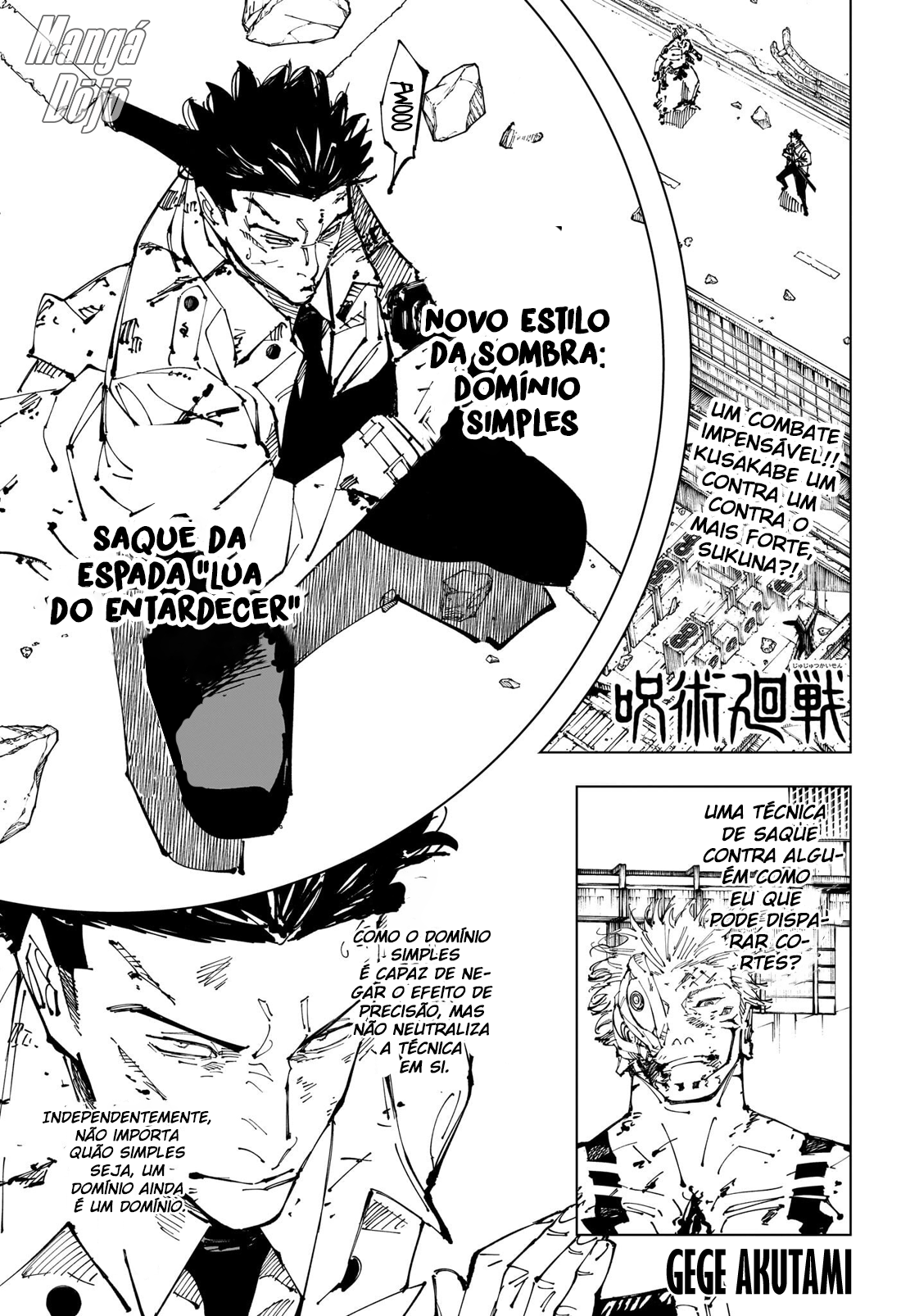 Read Jujutsu Kaisen Português Manga Online