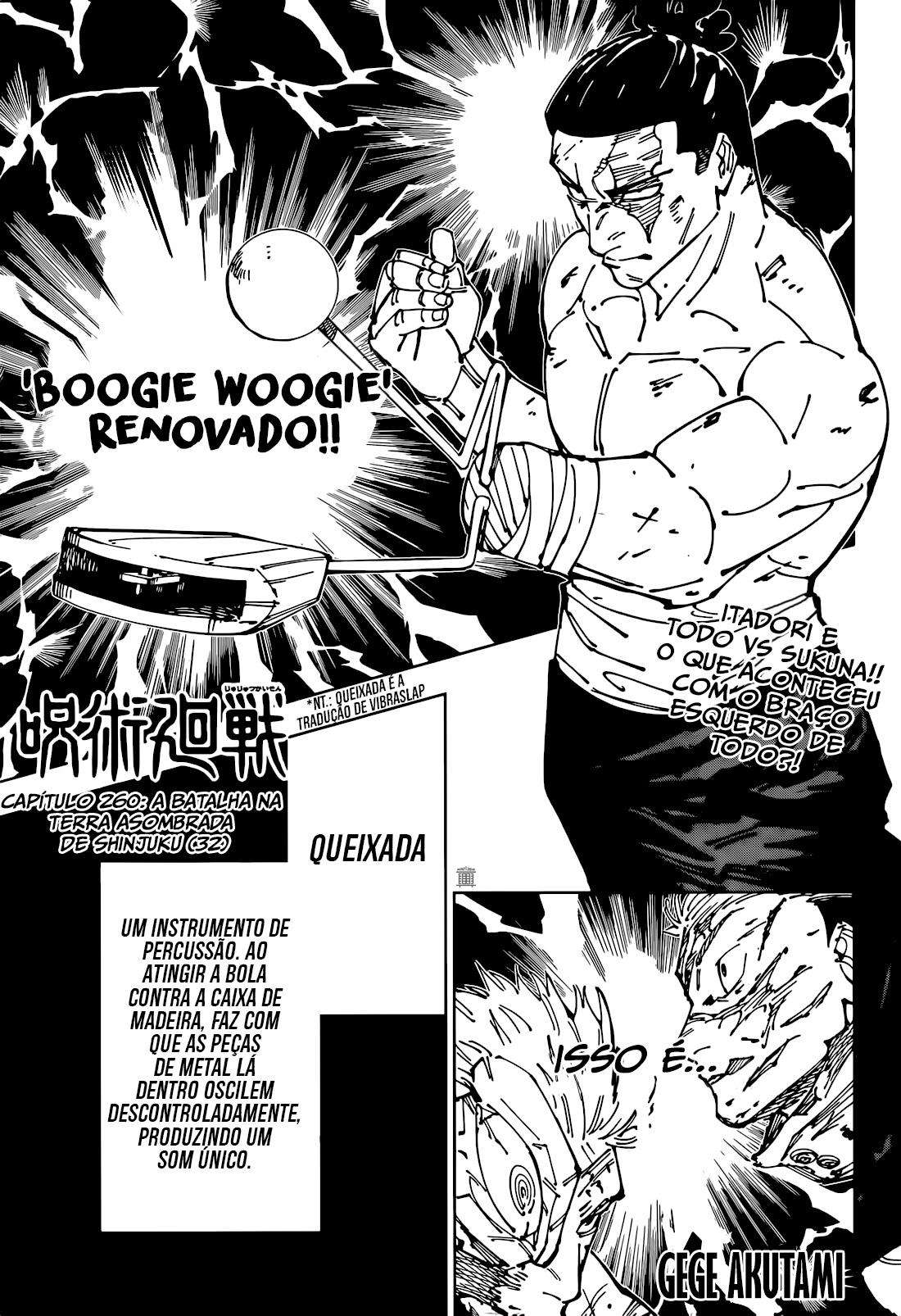 Read Jujutsu Kaisen Português Manga Online