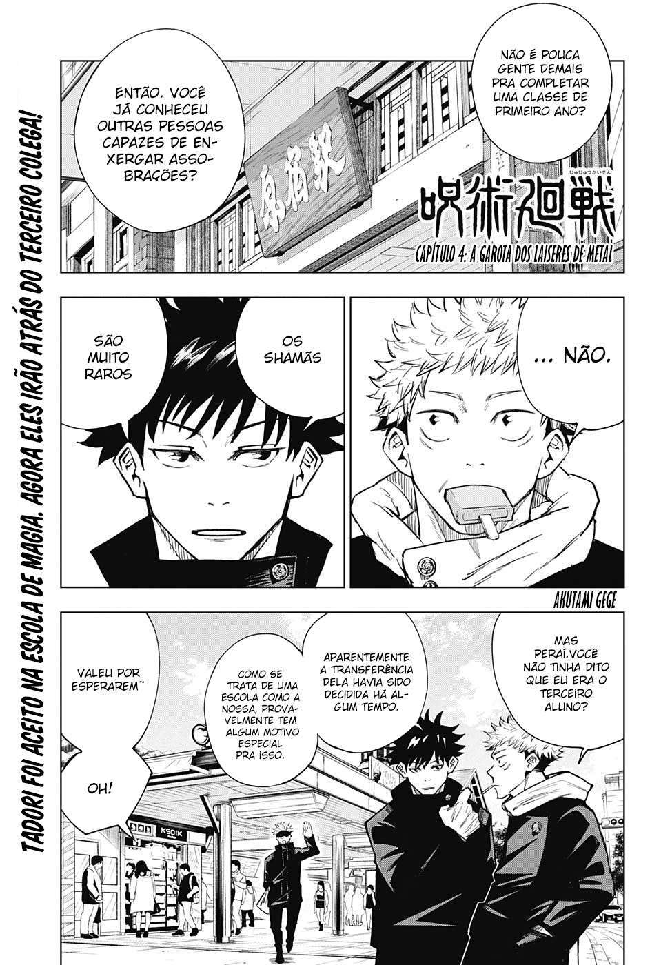 Read Jujutsu Kaisen Português Manga Online