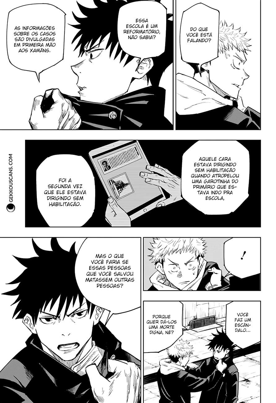 Read Jujutsu Kaisen Português Manga Online