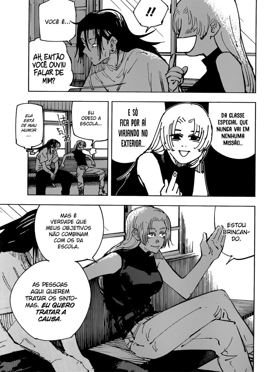 Read Jujutsu Kaisen Português Manga Online