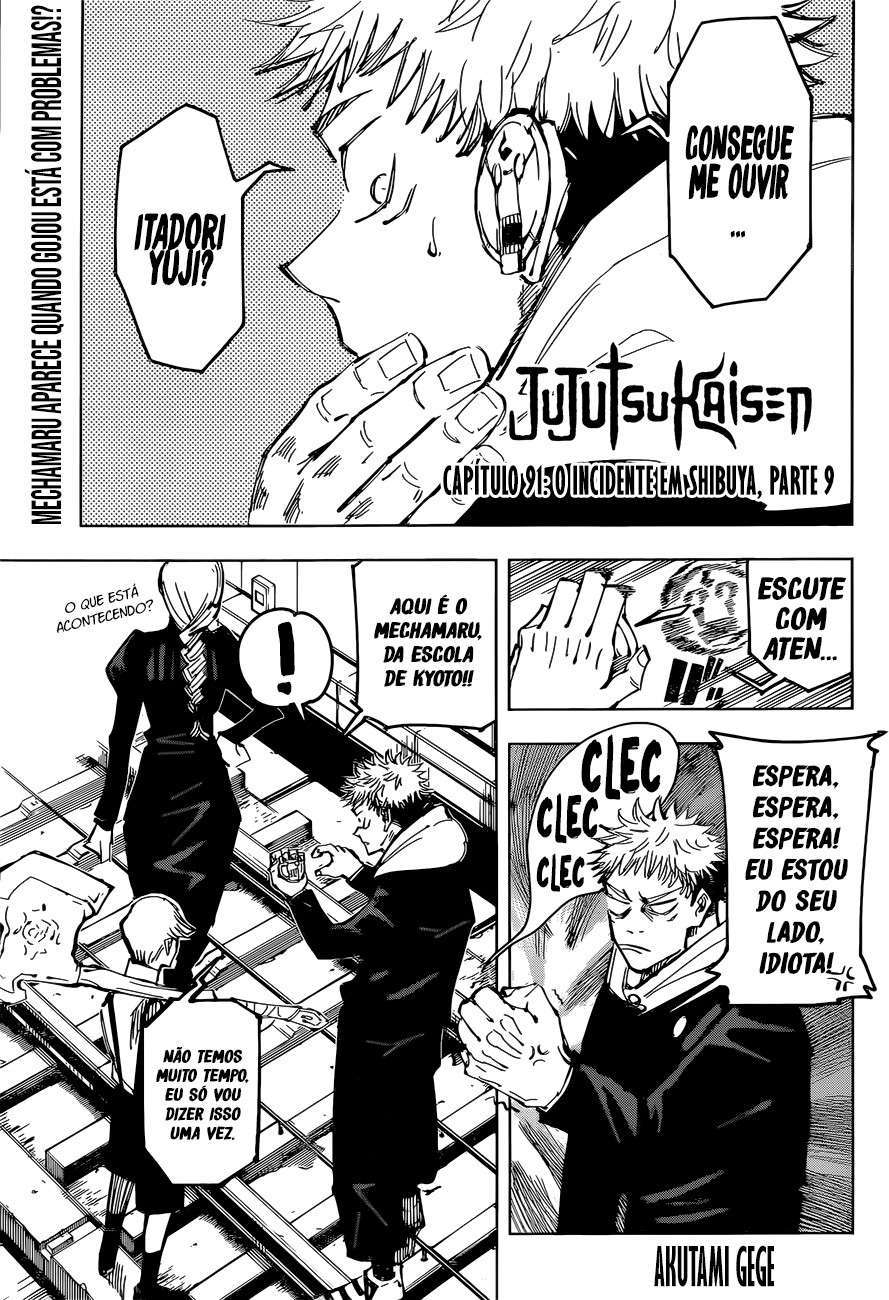Read Jujutsu Kaisen Português Manga Online