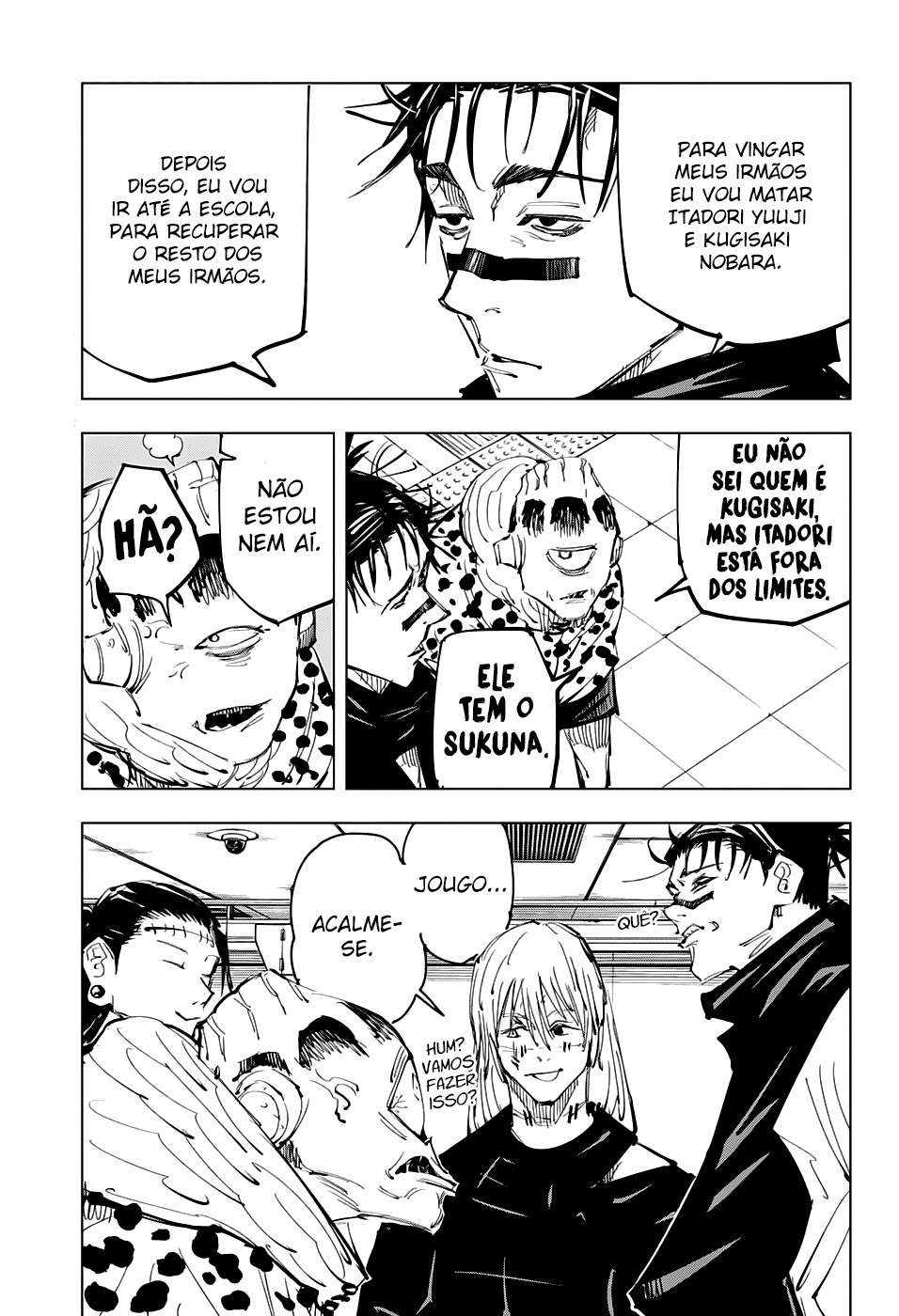 Read Jujutsu Kaisen Português Manga Online