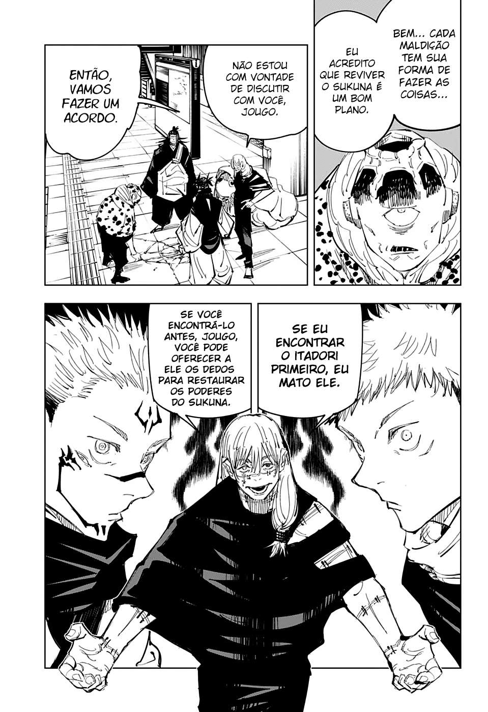 Read Jujutsu Kaisen Português Manga Online