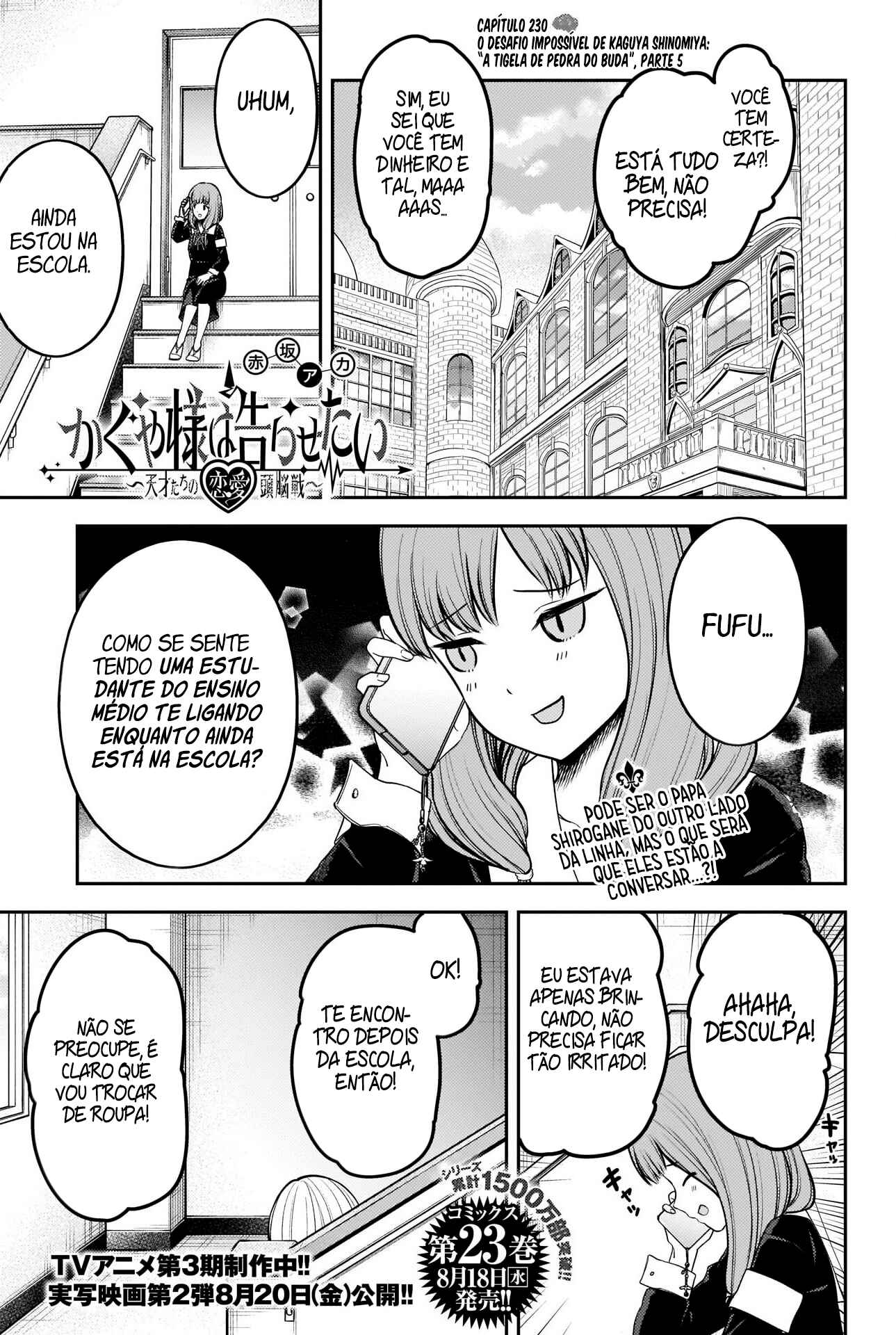 Read Kaguya-sama_ Love Português Manga Online