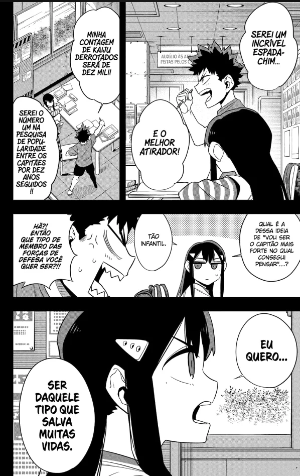 Read Kaiju No. 8 Português Manga Online