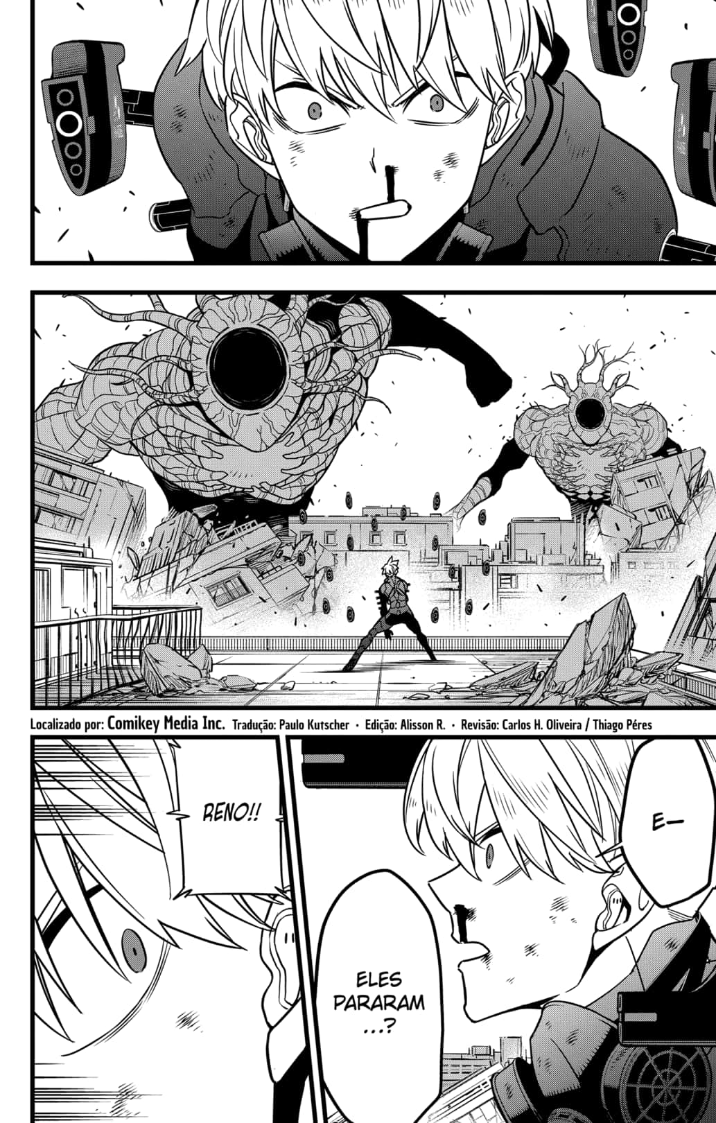 Read Kaiju No. 8 Português Manga Online