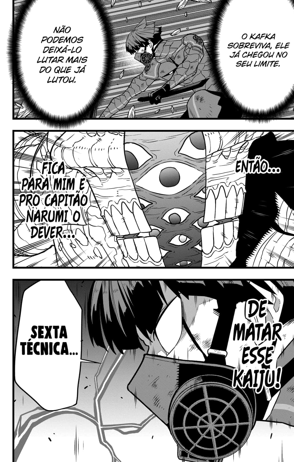 Read Kaiju No. 8 Português Manga Online