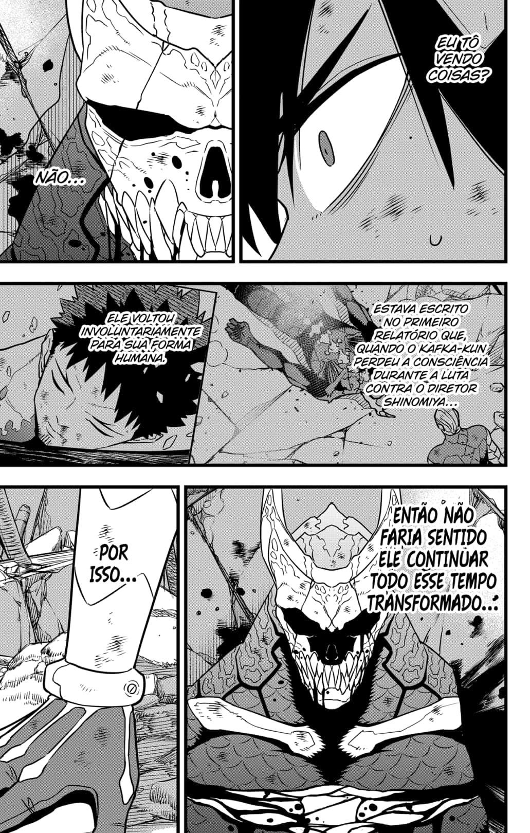 Read Kaiju No. 8 Português Manga Online