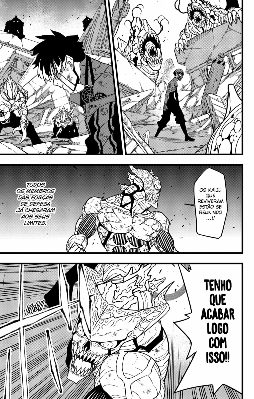 Read Kaiju No. 8 Português Manga Online