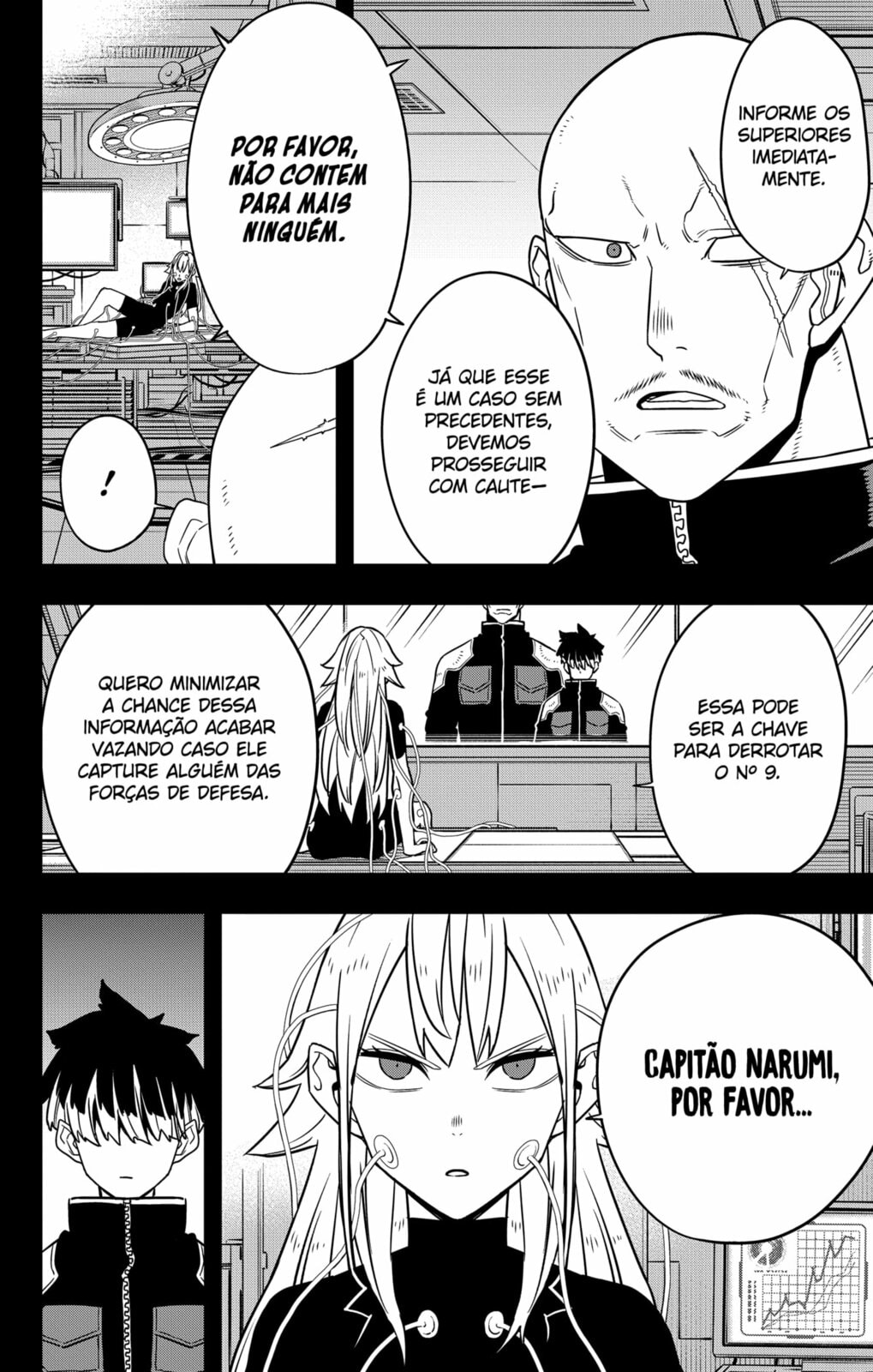 Read Kaiju No. 8 Português Manga Online