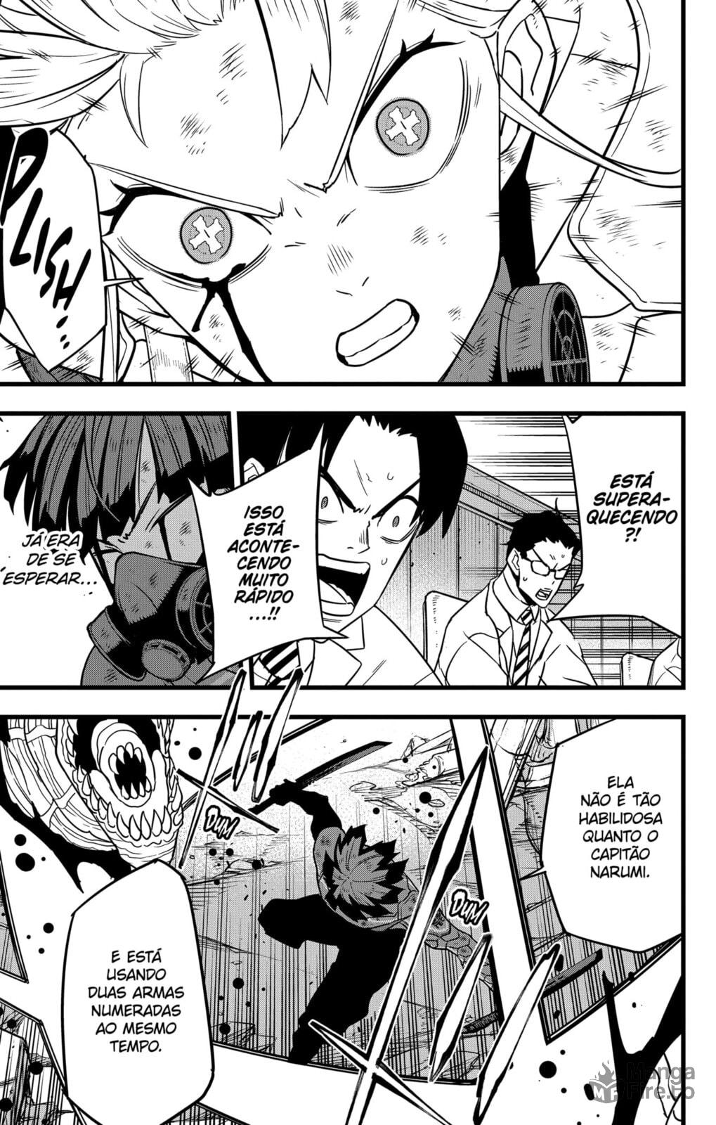 Read Kaiju No. 8 Português Manga Online