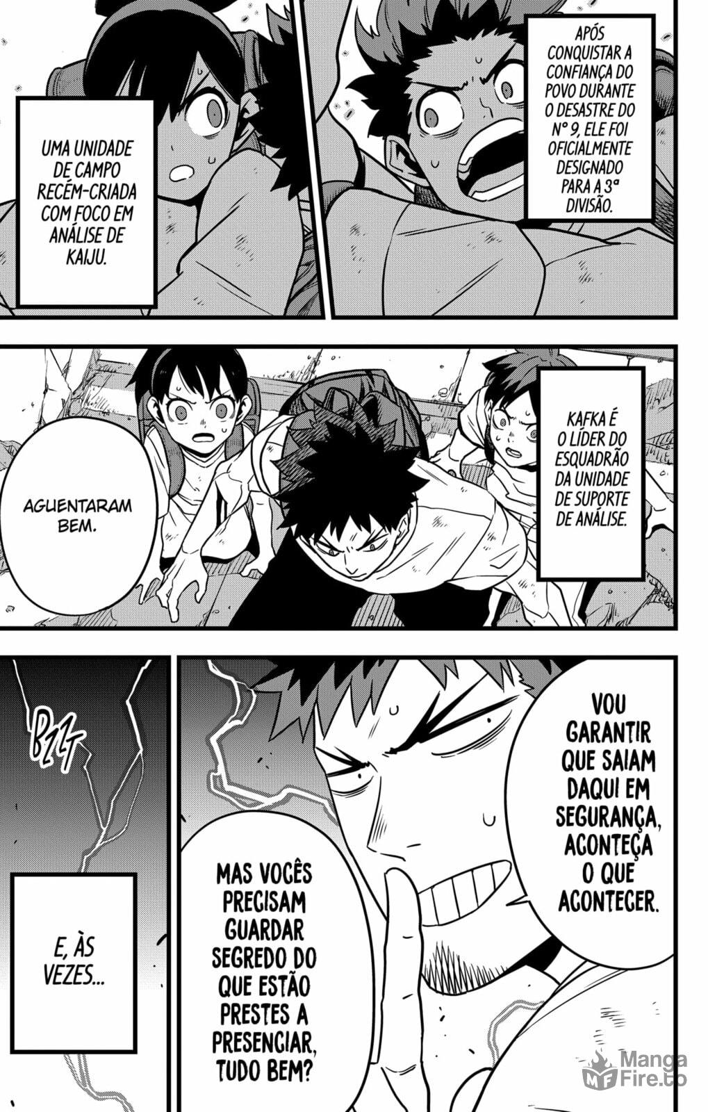 Read Kaiju No. 8 Português Manga Online