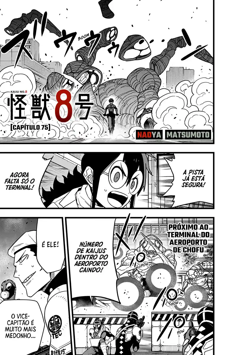 Read Kaiju No. 8 Português Manga Online