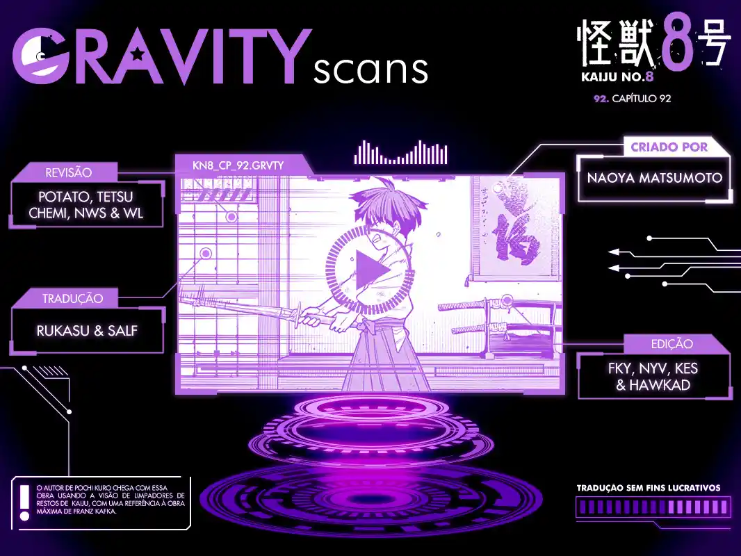 Read Kaiju No. 8 Português Manga Online