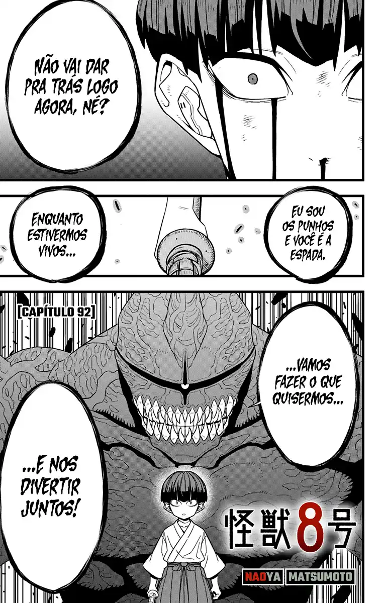 Read Kaiju No. 8 Português Manga Online