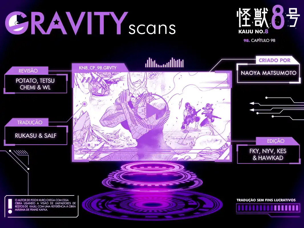 Read Kaiju No. 8 Português Manga Online