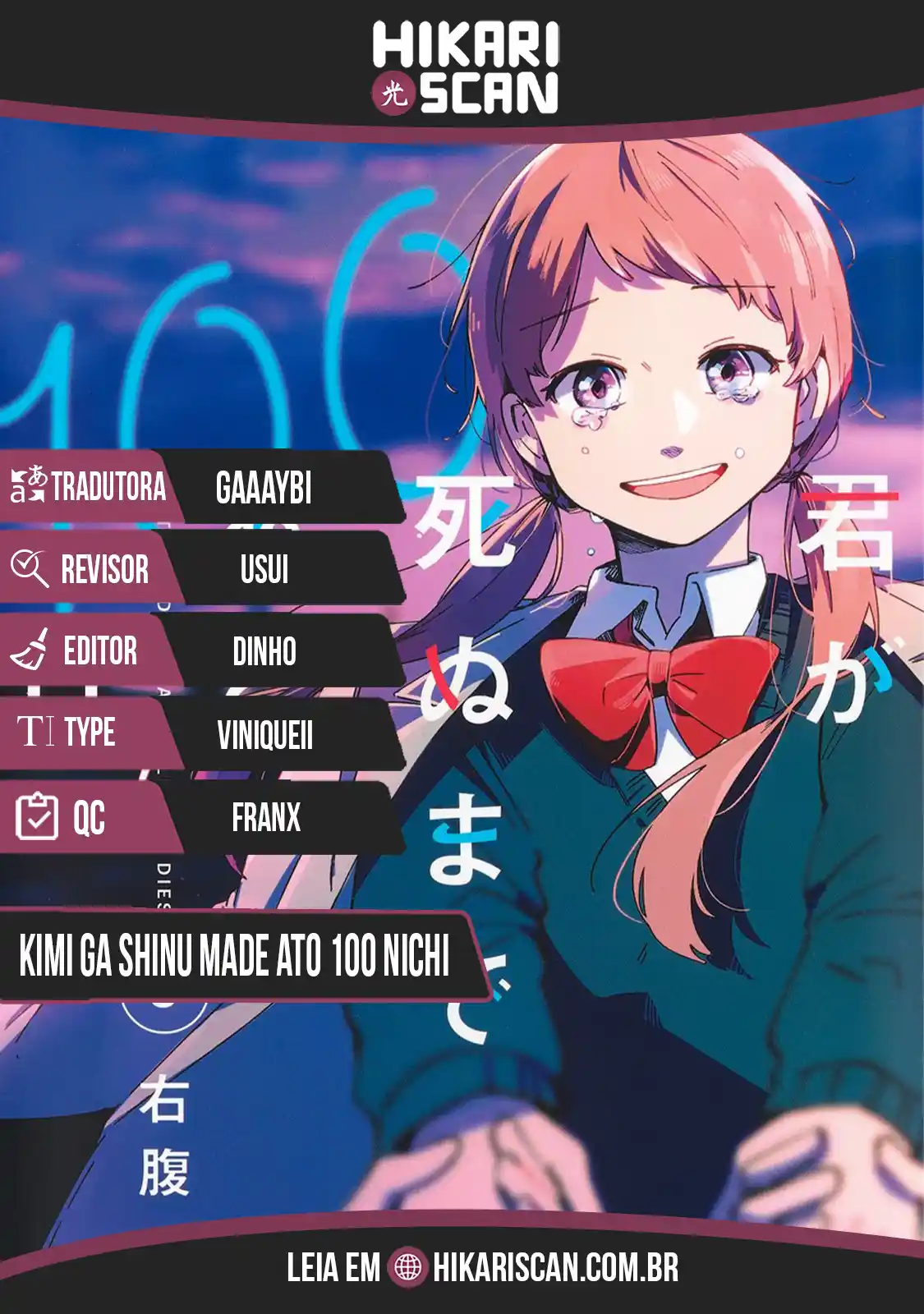 Read Kimi ga Shinu Made Ato Hyaku Nichi Português Manga Online