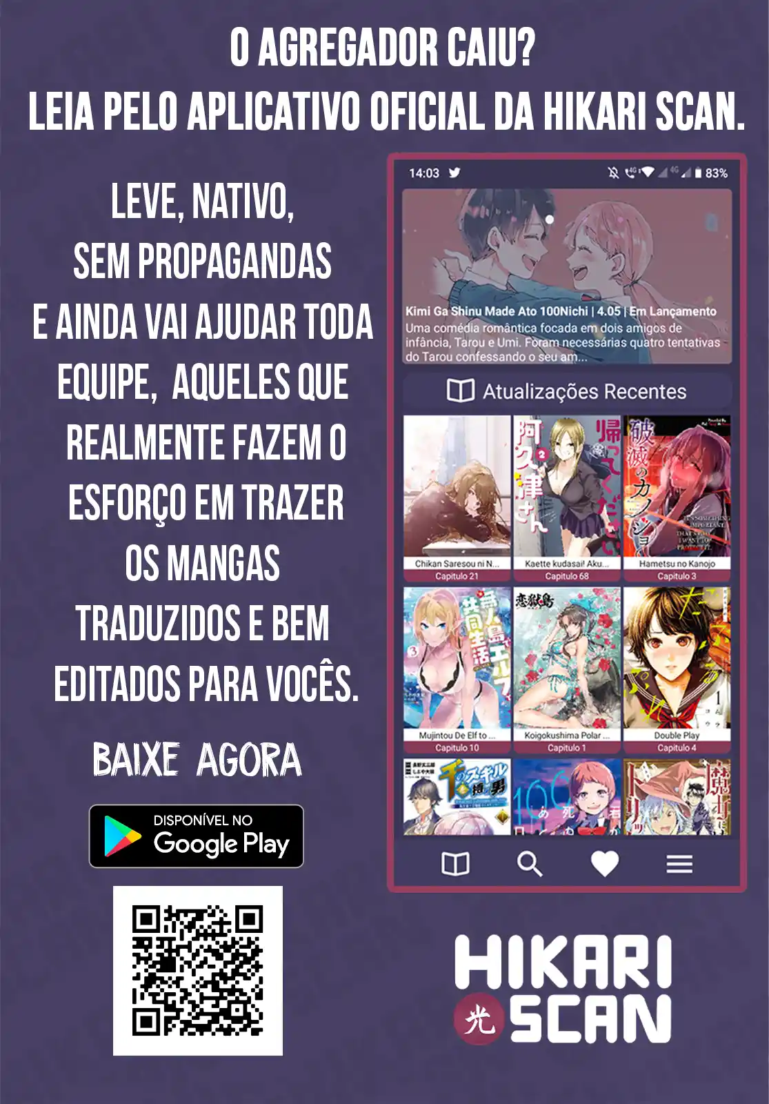 Read Kimi ga Shinu Made Ato Hyaku Nichi Português Manga Online