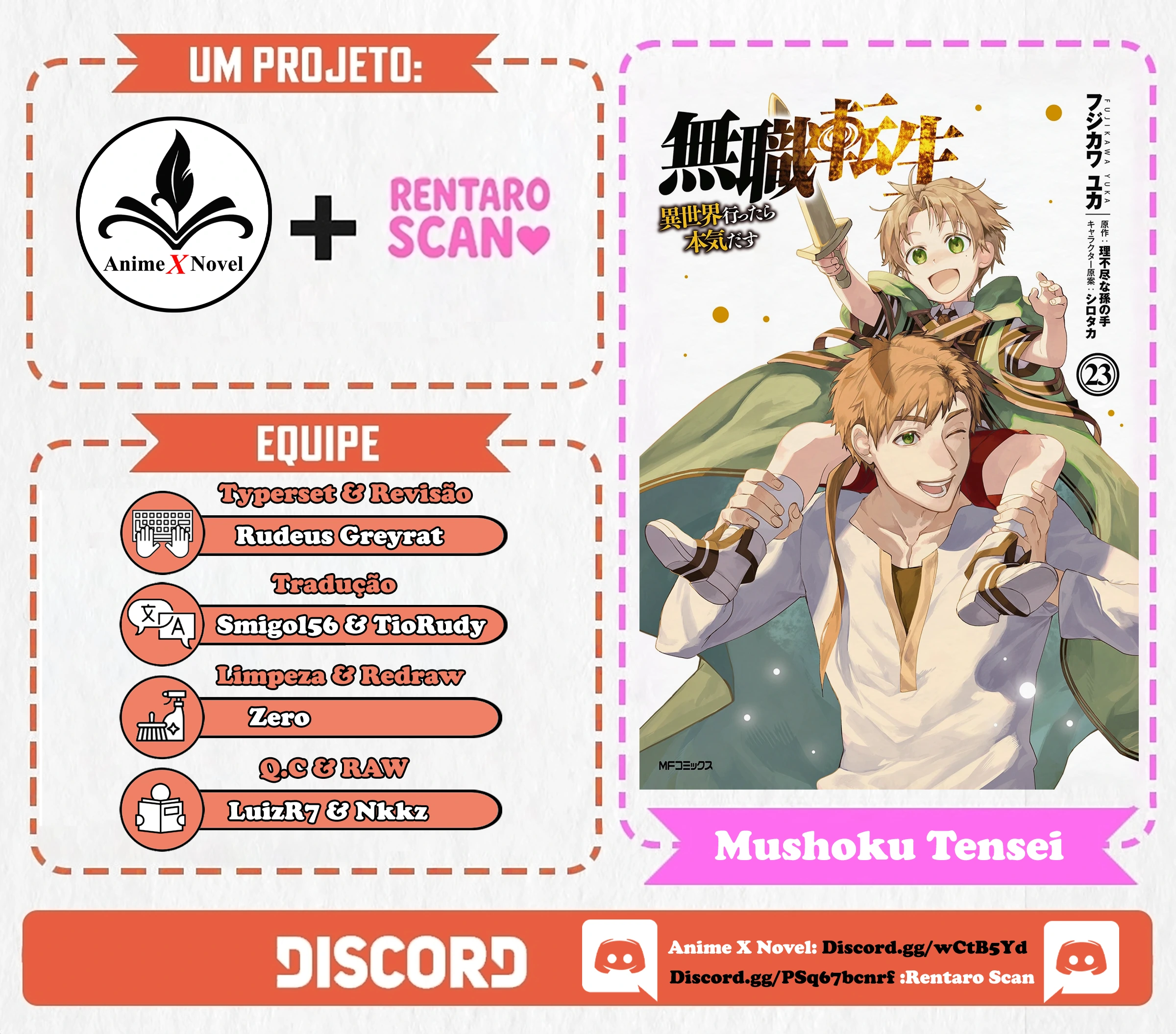 Read Mushoku Tensei_ Jobless Reincarnation Português Manga Online