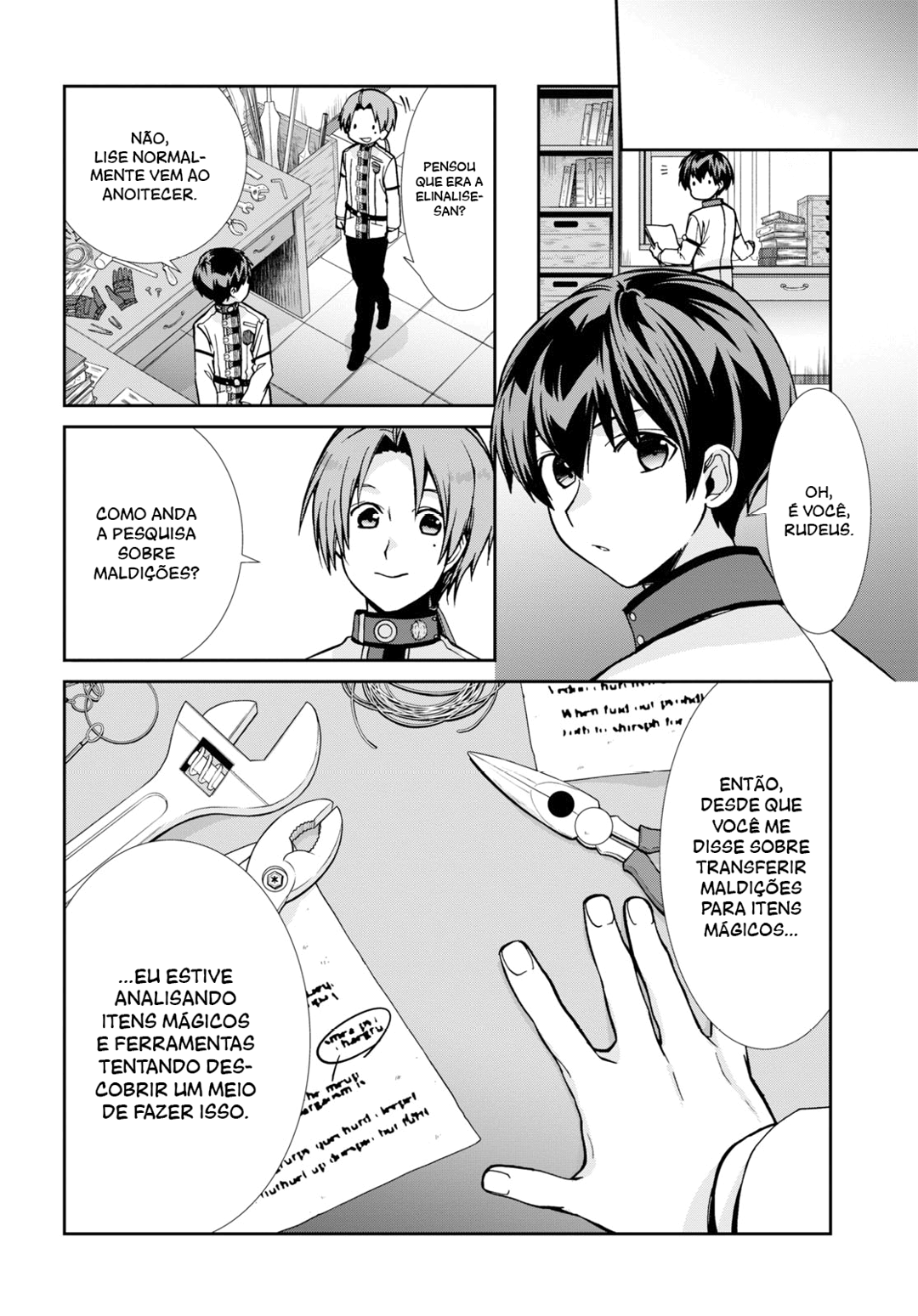 Read Mushoku Tensei_ Jobless Reincarnation Português Manga Online