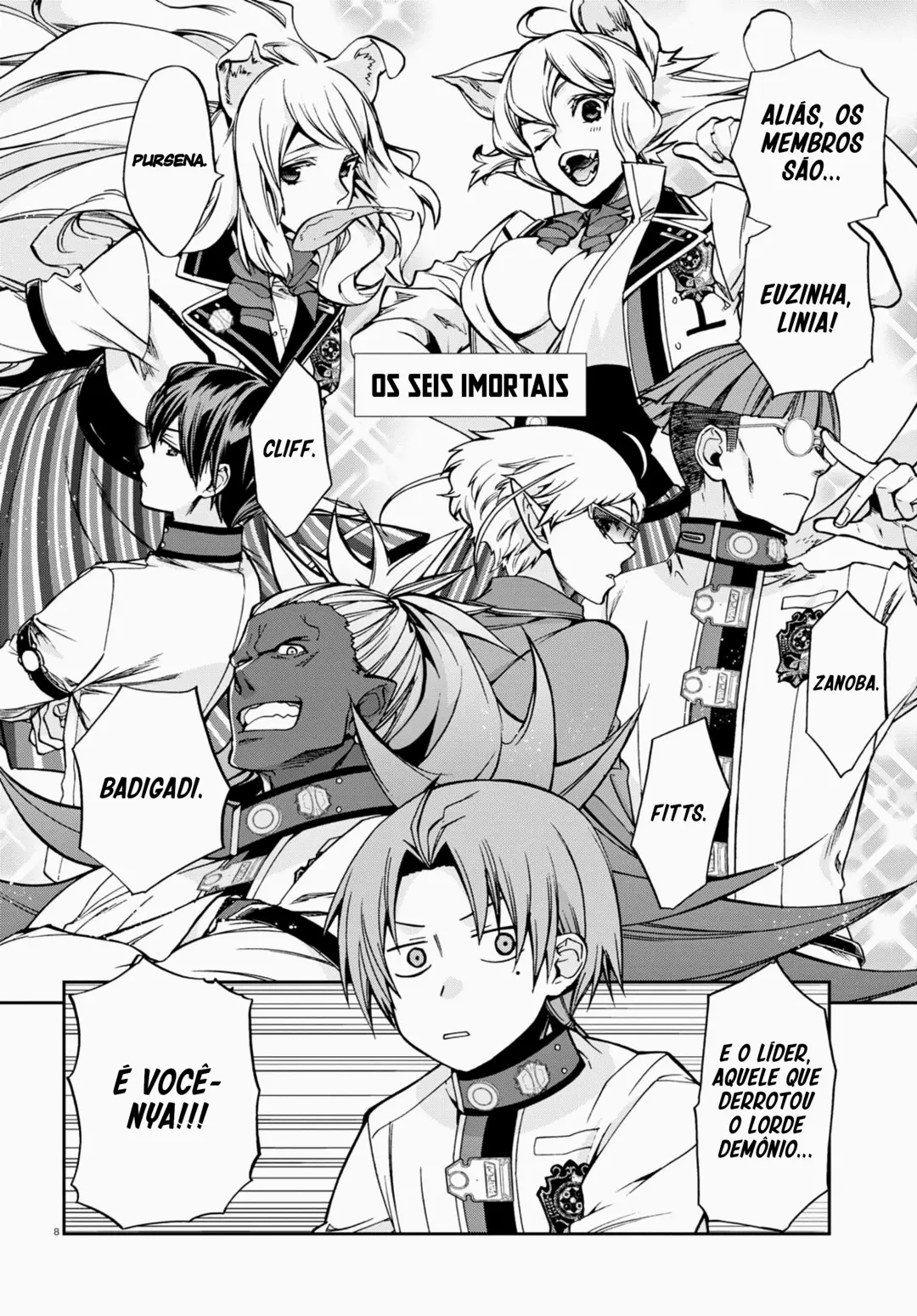 Read Mushoku Tensei_ Jobless Reincarnation Português Manga Online