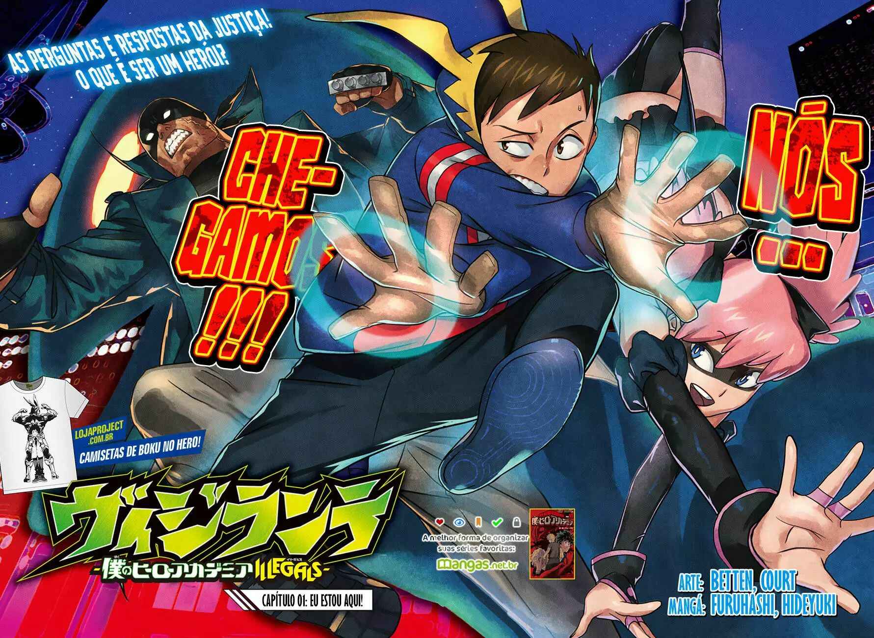 Read My Hero Academia_ Vigilantes Português Manga Online