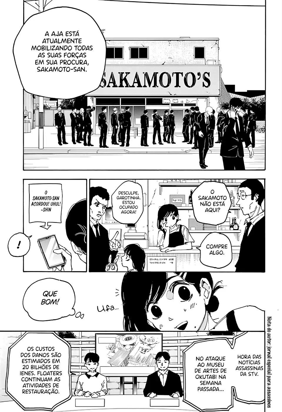 Read Sakamoto Days Português Manga Online