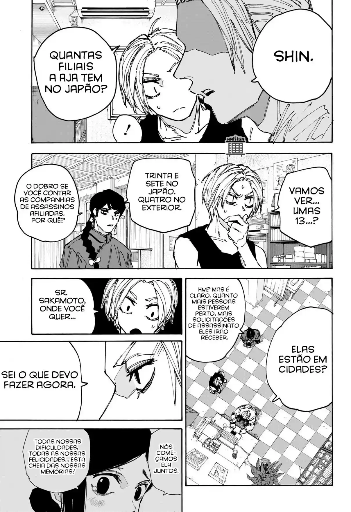 Read Sakamoto Days Português Manga Online